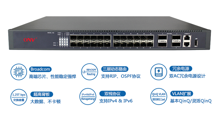 核心交換機(jī)-堆疊交換機(jī)-三層交換機(jī)-機(jī)房交換機(jī)